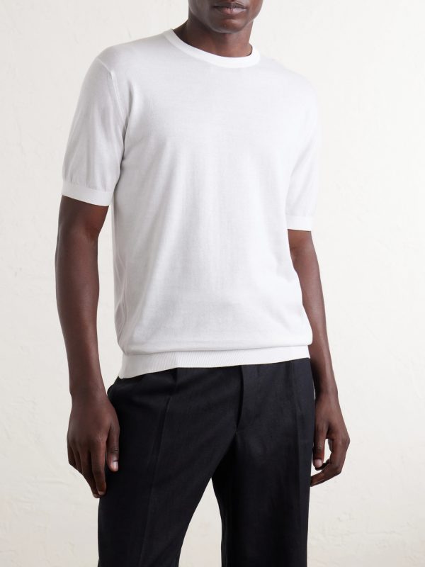 Torin SS Cotton-Knitted T-Shirt - FR Torin SS Cotton-Knitted T-Shirt - FR