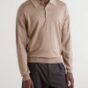 Caverhill Knitted Merino Wool Polo Shirt - FR