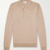 Caverhill Knitted Merino Wool Polo Shirt