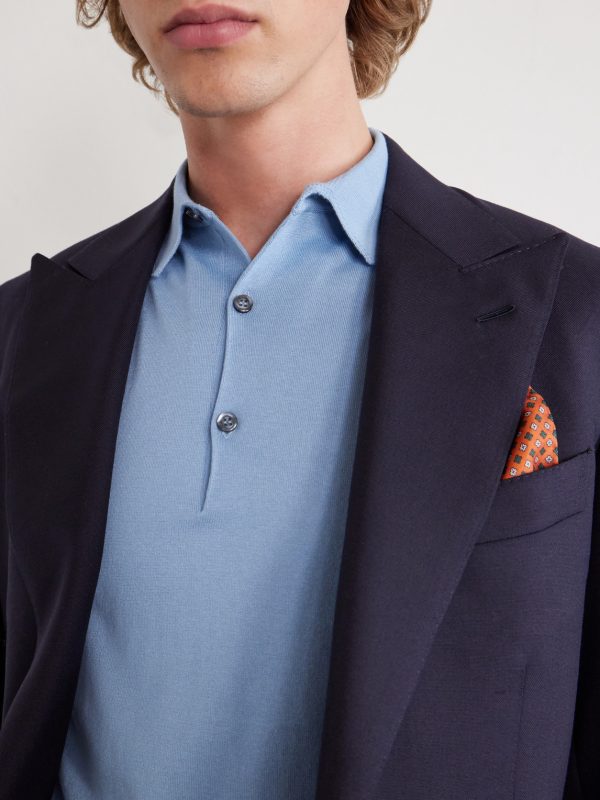 Adrian Slim-Fit Sea Island Cotton Polo Shirt - CU