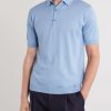 Adrian Slim-Fit Sea Island Cotton Polo Shirt - FR
