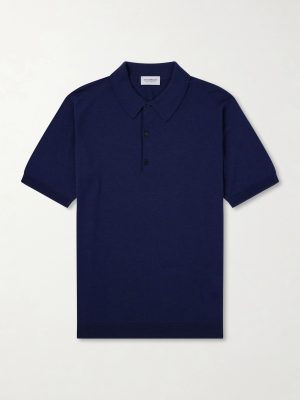 Macloud Knitted Merino Wool Polo Shirt Macloud Knitted Merino Wool Polo Shirt