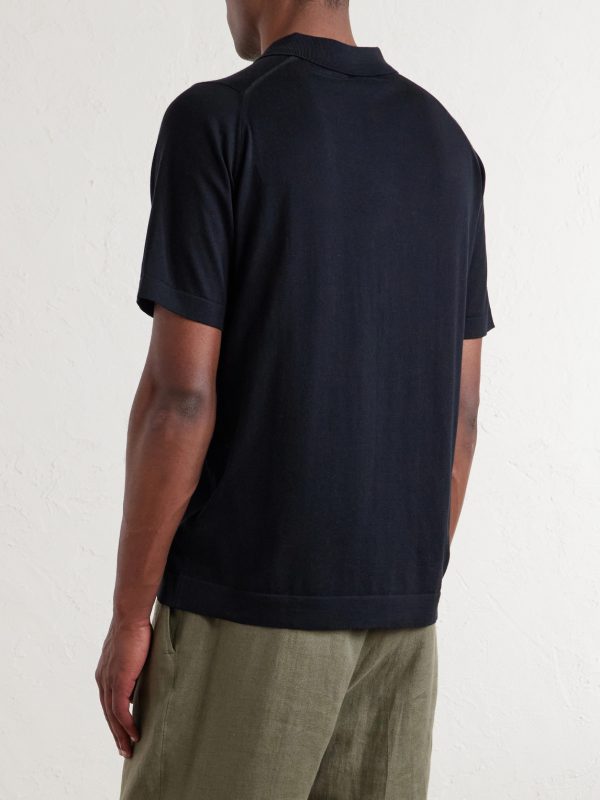 Folke Sea Island Cotton Shirt - BK Folke Sea Island Cotton Shirt - BK