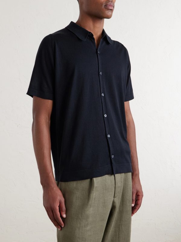 Folke Sea Island Cotton Shirt - FR Folke Sea Island Cotton Shirt - FR