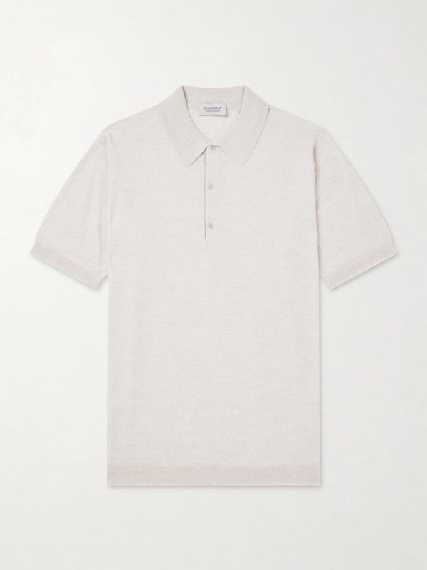 Macloud Knitted Merino Wool Polo Shirt