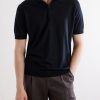 Macloud Knitted Merino Wool Polo Shirt - FR