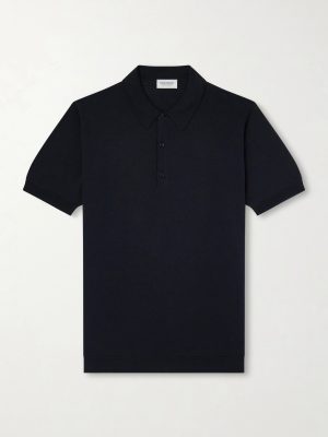Macloud Knitted Merino Wool Polo Shirt Macloud Knitted Merino Wool Polo Shirt