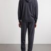 Carty Merino Wool Zip-Up Hoodie - BK