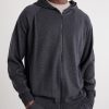 Carty Merino Wool Zip-Up Hoodie - FR