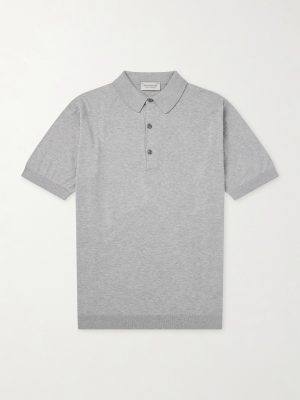 Adrian Slim-Fit Sea Island Cotton Polo Shirt Adrian Slim-Fit Sea Island Cotton Polo Shirt