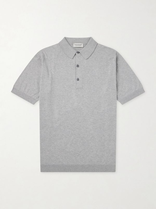 Adrian Slim-Fit Sea Island Cotton Polo Shirt