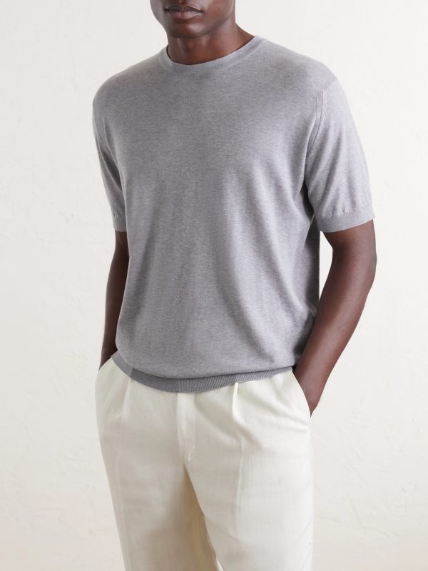Torin SS Cotton-Knitted T-Shirt - FR Torin SS Cotton-Knitted T-Shirt - FR