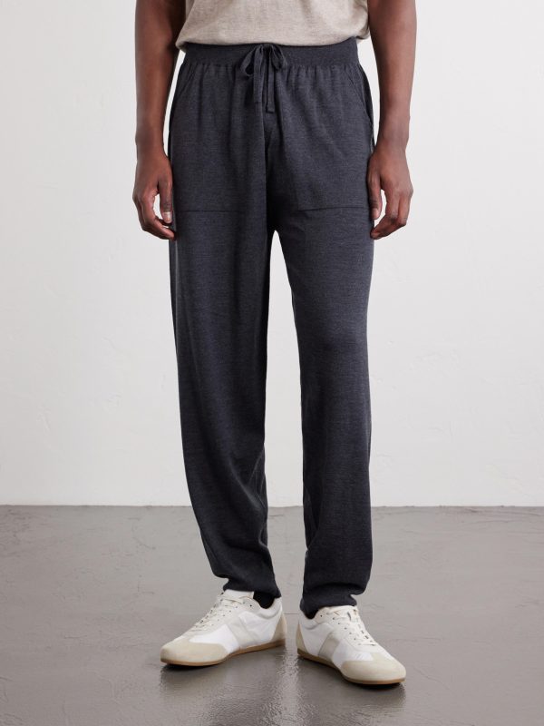Henning Tapered Merino Wool Sweatpants - FR Henning Tapered Merino Wool Sweatpants - FR