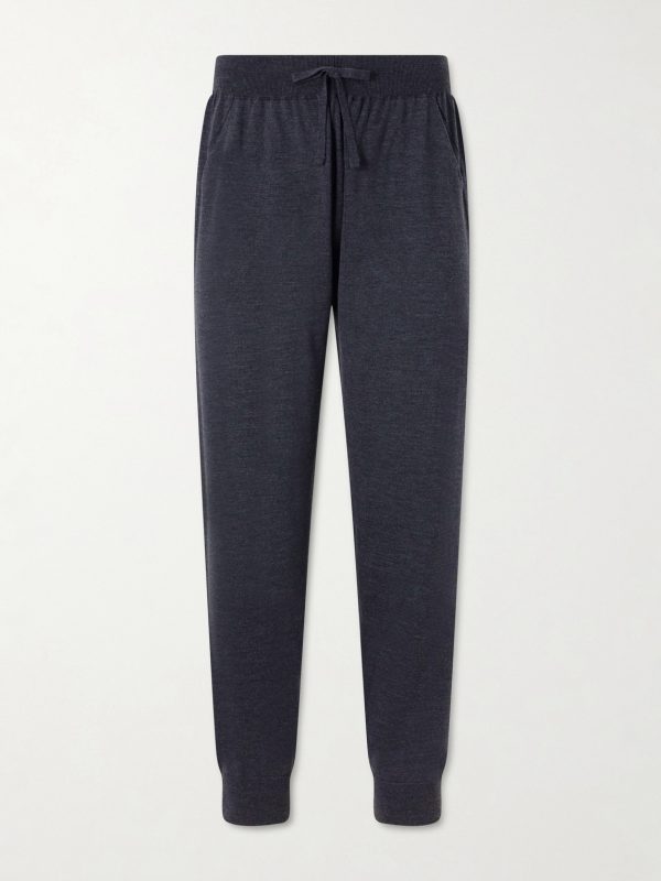 Henning Tapered Merino Wool Sweatpants Henning Tapered Merino Wool Sweatpants