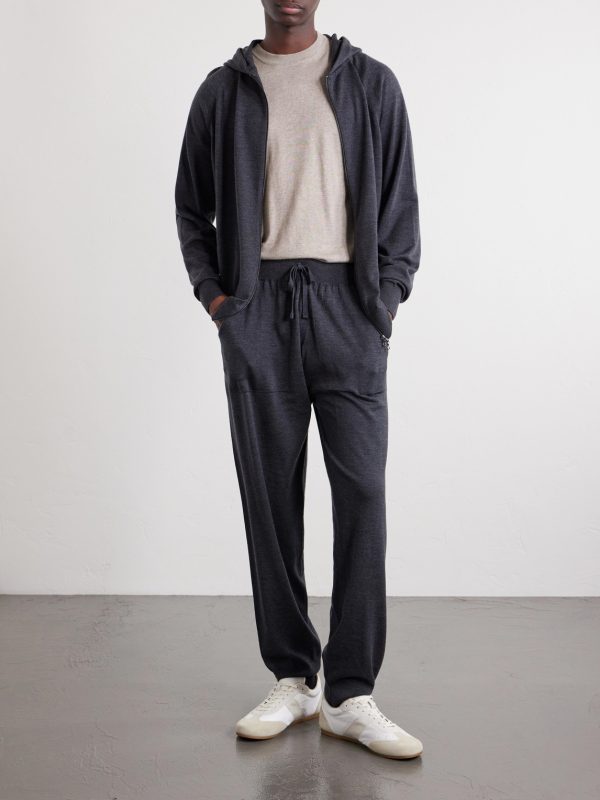Henning Tapered Merino Wool Sweatpants - OU Henning Tapered Merino Wool Sweatpants - OU