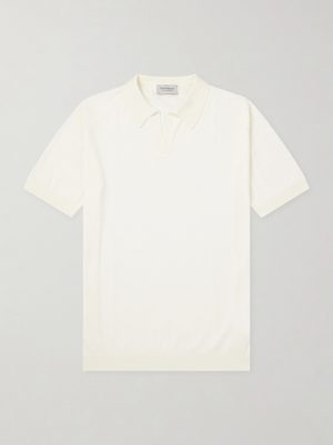 Noah Sea Island Cotton Polo Shirt