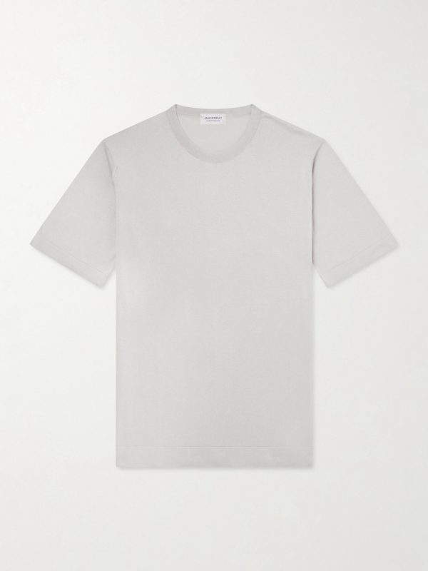 Lorca Slim-Fit Sea Island Cotton T-Shirt Lorca Slim-Fit Sea Island Cotton T-Shirt