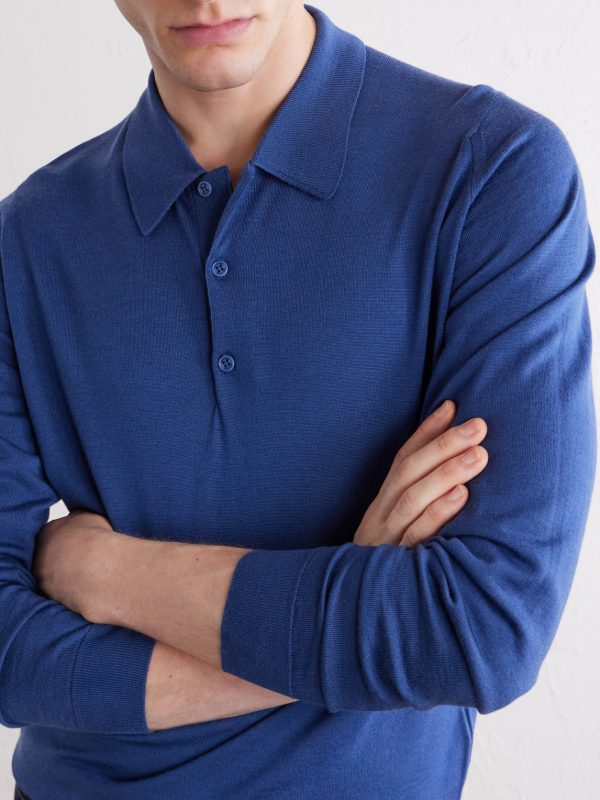 Caverhill Knitted Merino Wool Polo Shirt - CU Caverhill Knitted Merino Wool Polo Shirt - CU