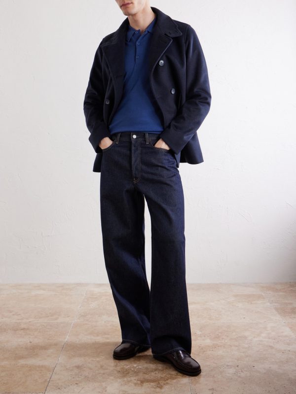Caverhill Knitted Merino Wool Polo Shirt - OU Caverhill Knitted Merino Wool Polo Shirt - OU