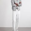 16.Singular Merino Wool Zip-Up Cardigan - OU
