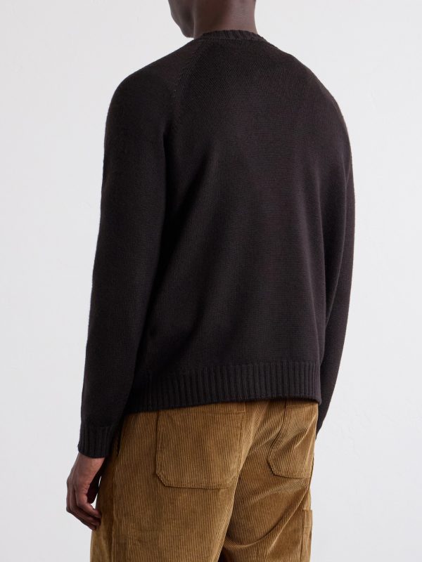 Denver Extrafine Merino Wool Sweater - BK Denver Extrafine Merino Wool Sweater - BK