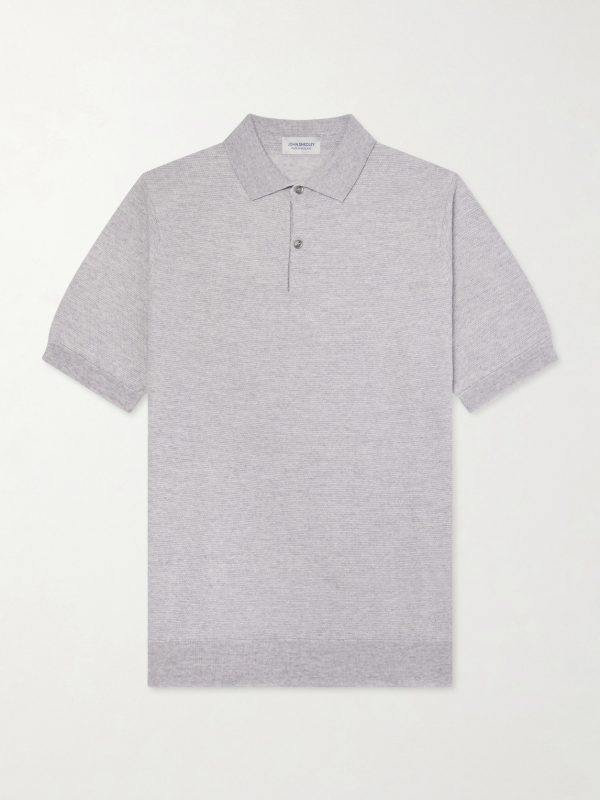 14.Singular Slim-Fit Merino Wool-Piqué Polo Shirt