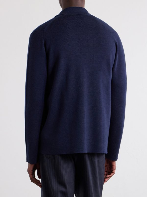 Narah 2 Merino Wool Blazer - BK Narah 2 Merino Wool Blazer - BK