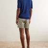 Burnham Tie Stitch Linen-blend Polo Shirt - BK