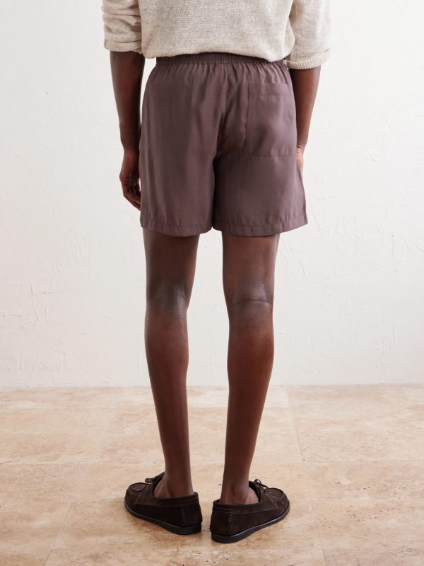 Summer Boxer Straight-Leg Shell Shorts - BK