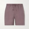 Summer Boxer Straight-Leg Shell Shorts