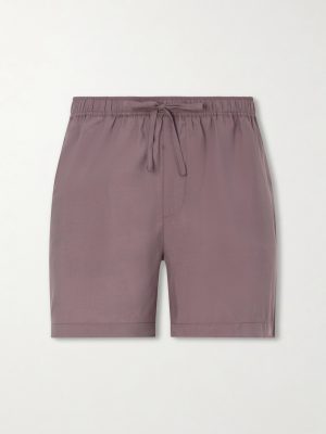 Summer Boxer Straight-Leg Shell Shorts