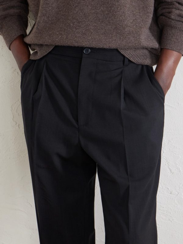 Tropical Straight-Leg Wool Trousers - CU Tropical Straight-Leg Wool Trousers - CU