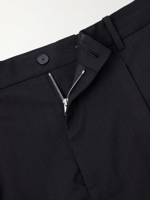 Tropical Straight-Leg Wool Trousers - E1 Tropical Straight-Leg Wool Trousers - E1