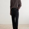 Tropical Straight-Leg Wool Trousers - OU Tropical Straight-Leg Wool Trousers - OU
