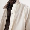 Suede-Trimmed Cotton-Blend Jacket - CU Suede-Trimmed Cotton-Blend Jacket - CU