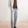 Suede-Trimmed Cotton-Blend Jacket - OU Suede-Trimmed Cotton-Blend Jacket - OU