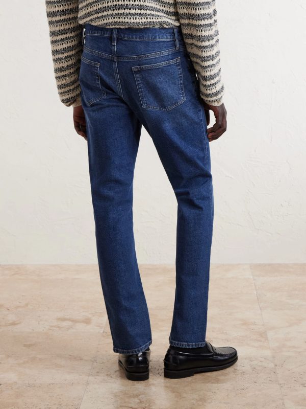 Straight-Leg Jeans - BK Straight-Leg Jeans - BK