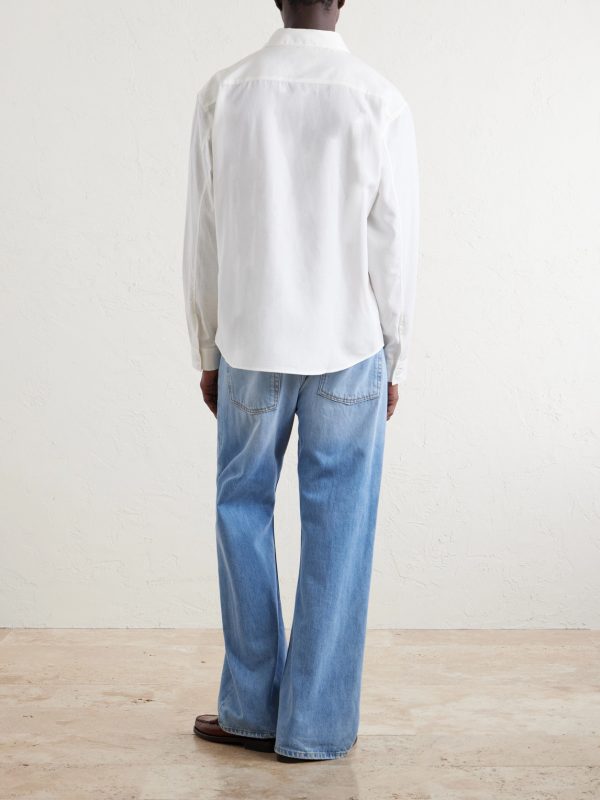 Lyocell, Linen and Cotton-Blend Shirt - BK