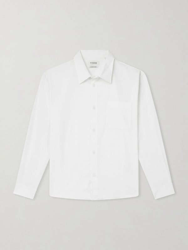 Lyocell, Linen and Cotton-Blend Shirt
