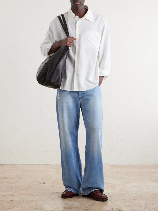 Lyocell, Linen and Cotton-Blend Shirt - OU