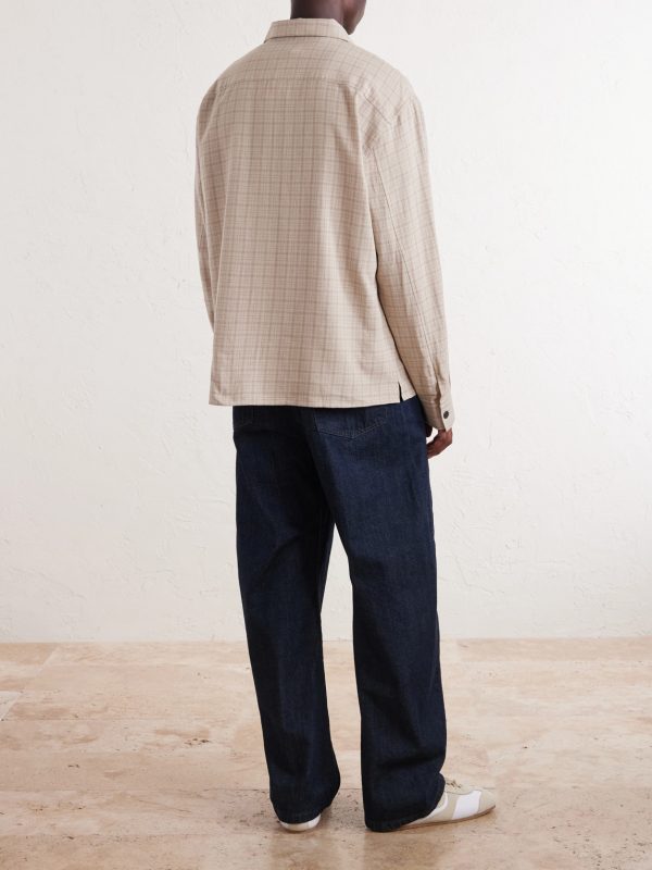 Checked Woven Shirt - BK Checked Woven Shirt - BK