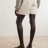 Straight-Leg Cotton-Canvas Drawstring Shorts - BK