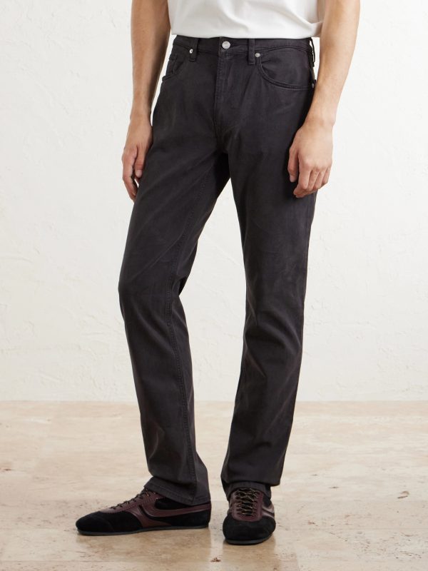 The Modern Slim-Fit Straight-Leg Jeans - FR