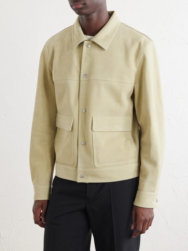 Suede Trucker Jacket - FR Suede Trucker Jacket - FR