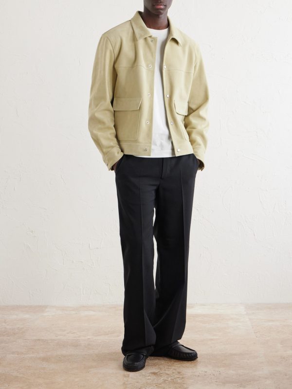 Suede Trucker Jacket - OU Suede Trucker Jacket - OU