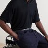 Knitted Cotton Polo Shirt - E1 Knitted Cotton Polo Shirt - E1
