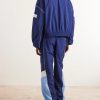 Logo-Embroidered Striped Nylon Jacket - BK Logo-Embroidered Striped Nylon Jacket - BK