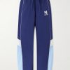 Straight-leg Logo-Embroidered Nylon Trousers Straight-leg Logo-Embroidered Nylon Trousers