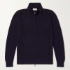 Knitted Silk and Linen-Blend Zip-Up Cardigan Knitted Silk and Linen-Blend Zip-Up Cardigan