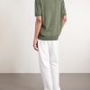 Silk and Linen-Blend Polo Shirt - BK